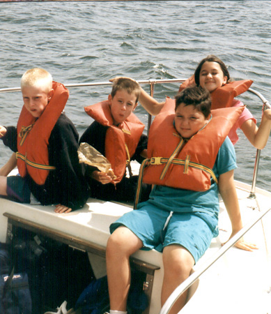 Boat kids
